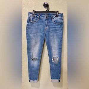 Vigoss Light Blue Distressed Skinny Jeans